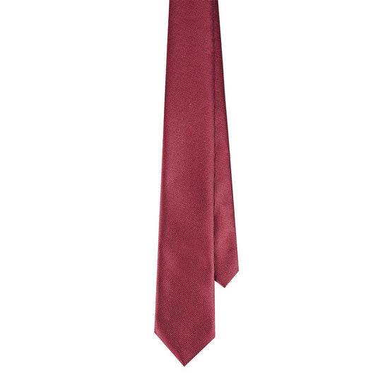 Burgundy Patterned Tie